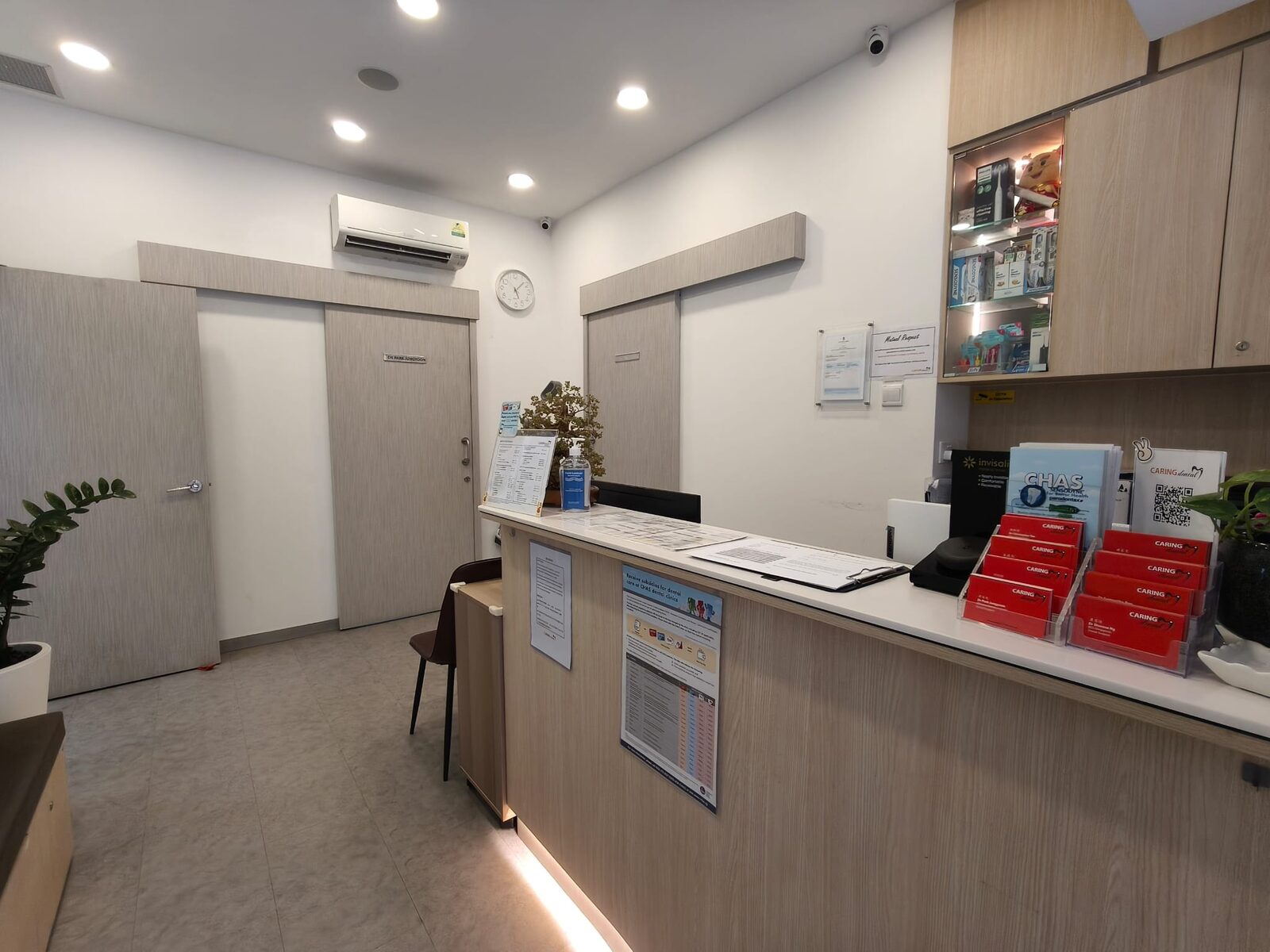 Caring Dental Anchorvale front desk