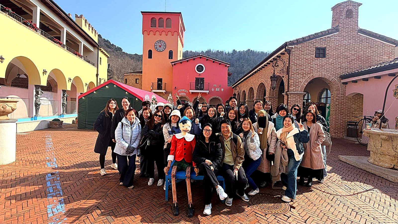 The Caring Dental team on a recent team retreat